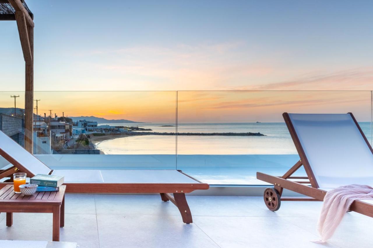 Wave, An Idyllic Seafront Suite By Nirousuites Kokkini Hani Εξωτερικό φωτογραφία